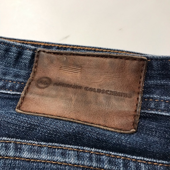 AG Adriano Goldschmied Denim Jeans Men's Size 38 x 34 The Hero Relaxed Fit. - Picture 8 of 12